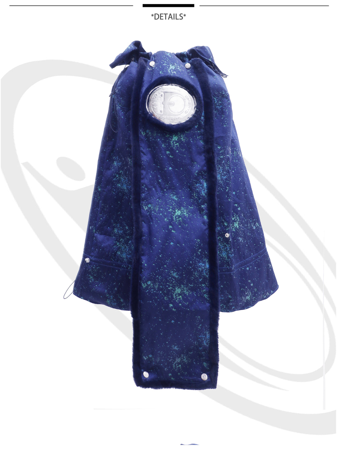 EMBRYO GALAXY convertible skirt & bustier — construction detail