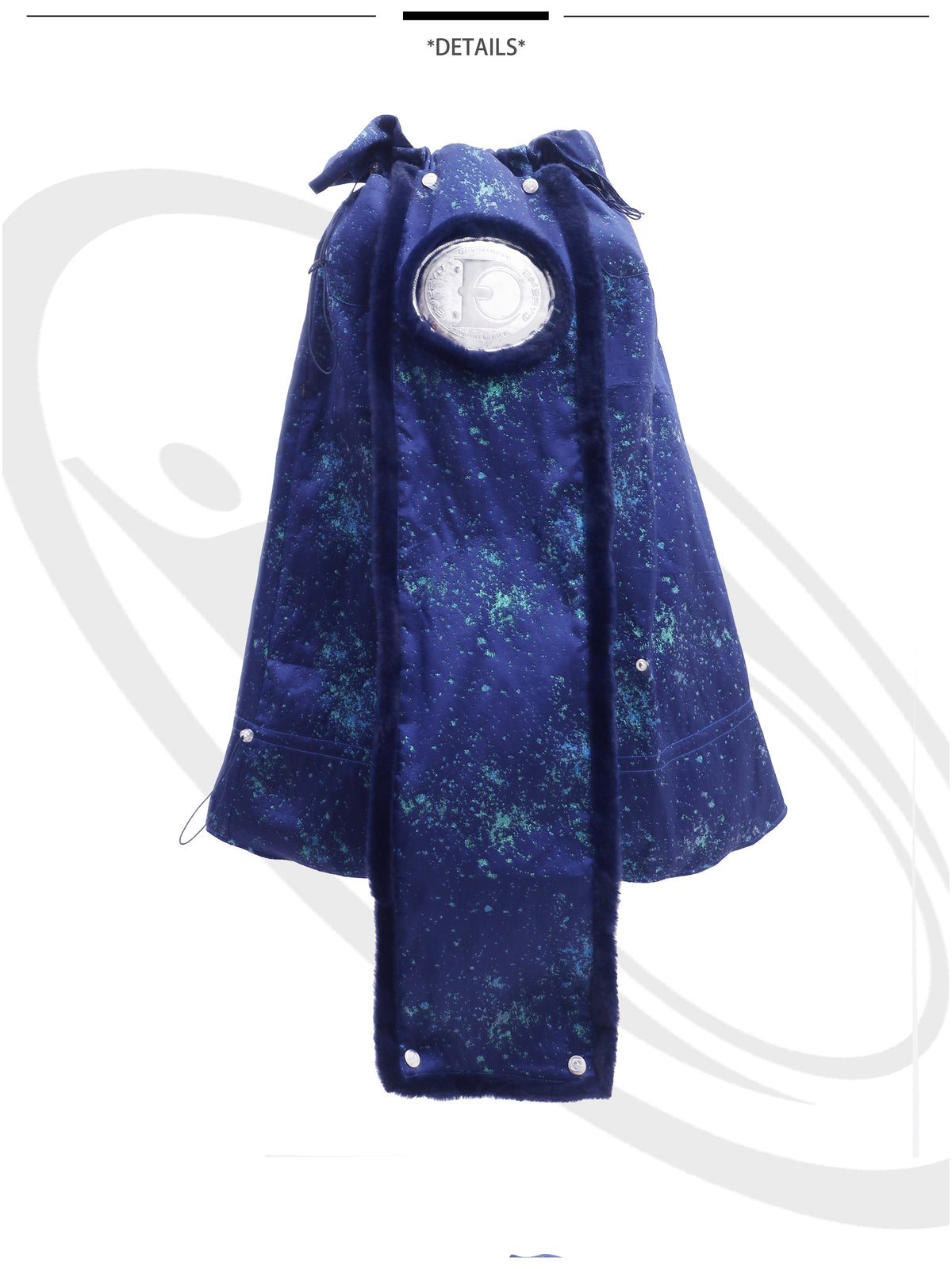EMBRYO GALAXY convertible skirt & bustier — construction detail