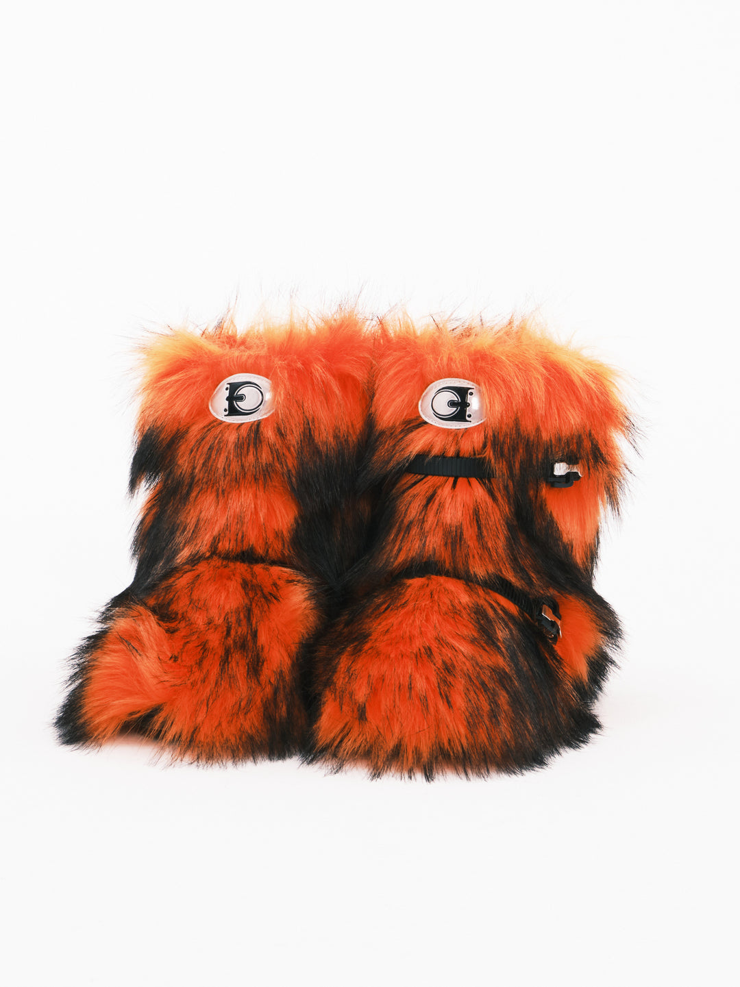 EMBRYO PRIMAL FUR long-pile snow boots — front product presentation