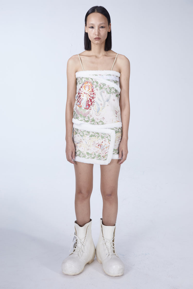 EMBRYO BONE COURT convertible padded dress — garment-only view