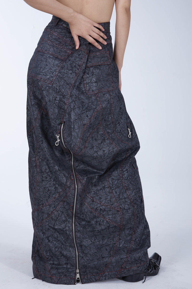 EMBRYO STRUCTURE convertible bustier & wide-leg pants — additional product detail view