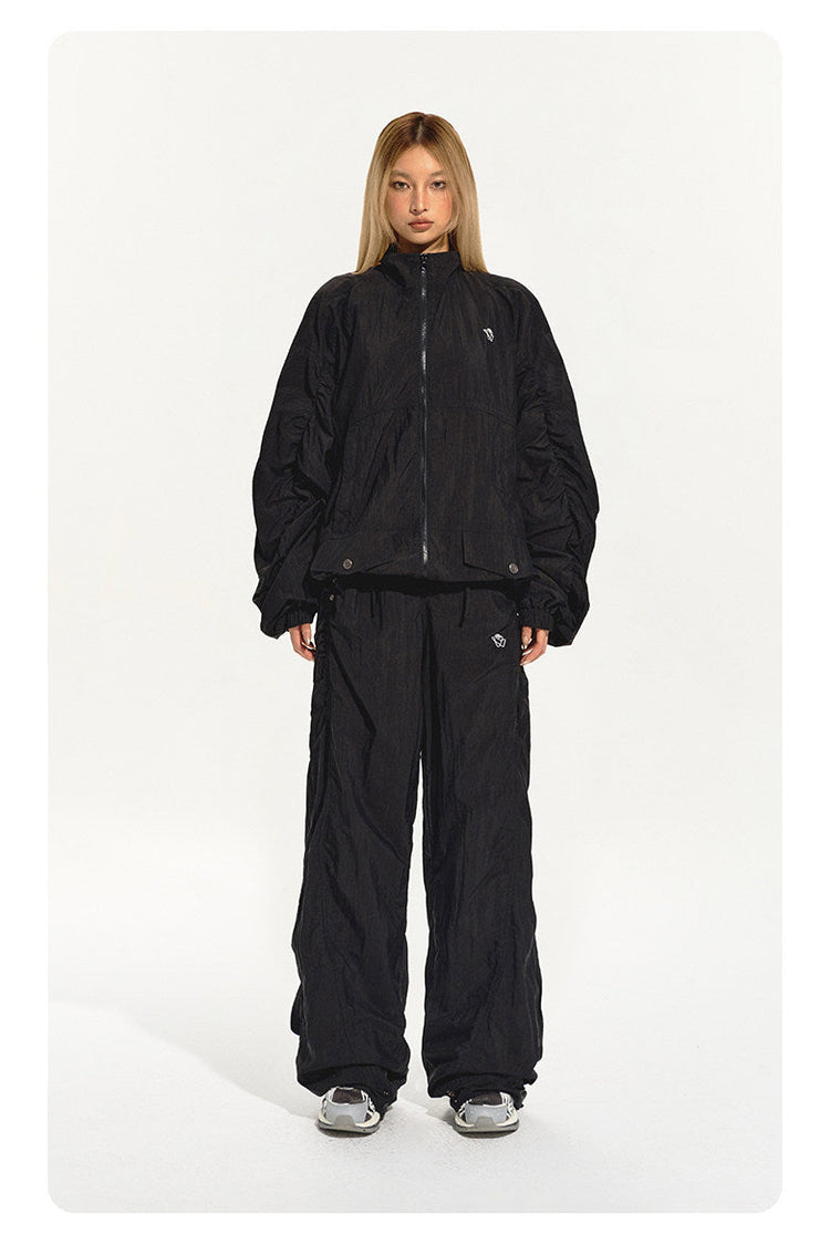 NAWS CLOUD three-proof softshell running pants — cleaned hero collage showing the complete design
