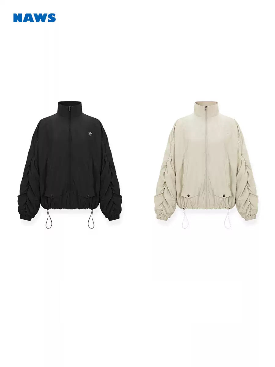 NAWS CLOUD softshell running jacket — alternate gallery view showing the design details