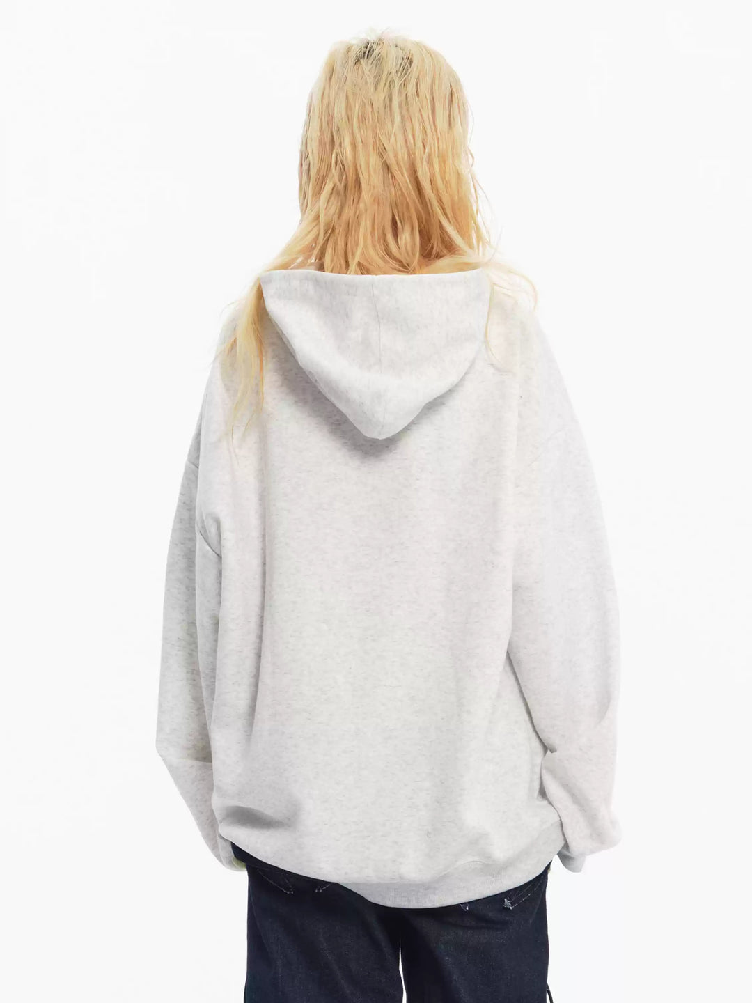 EMBRYO STAR GIRL graphic hoodie — side profile
