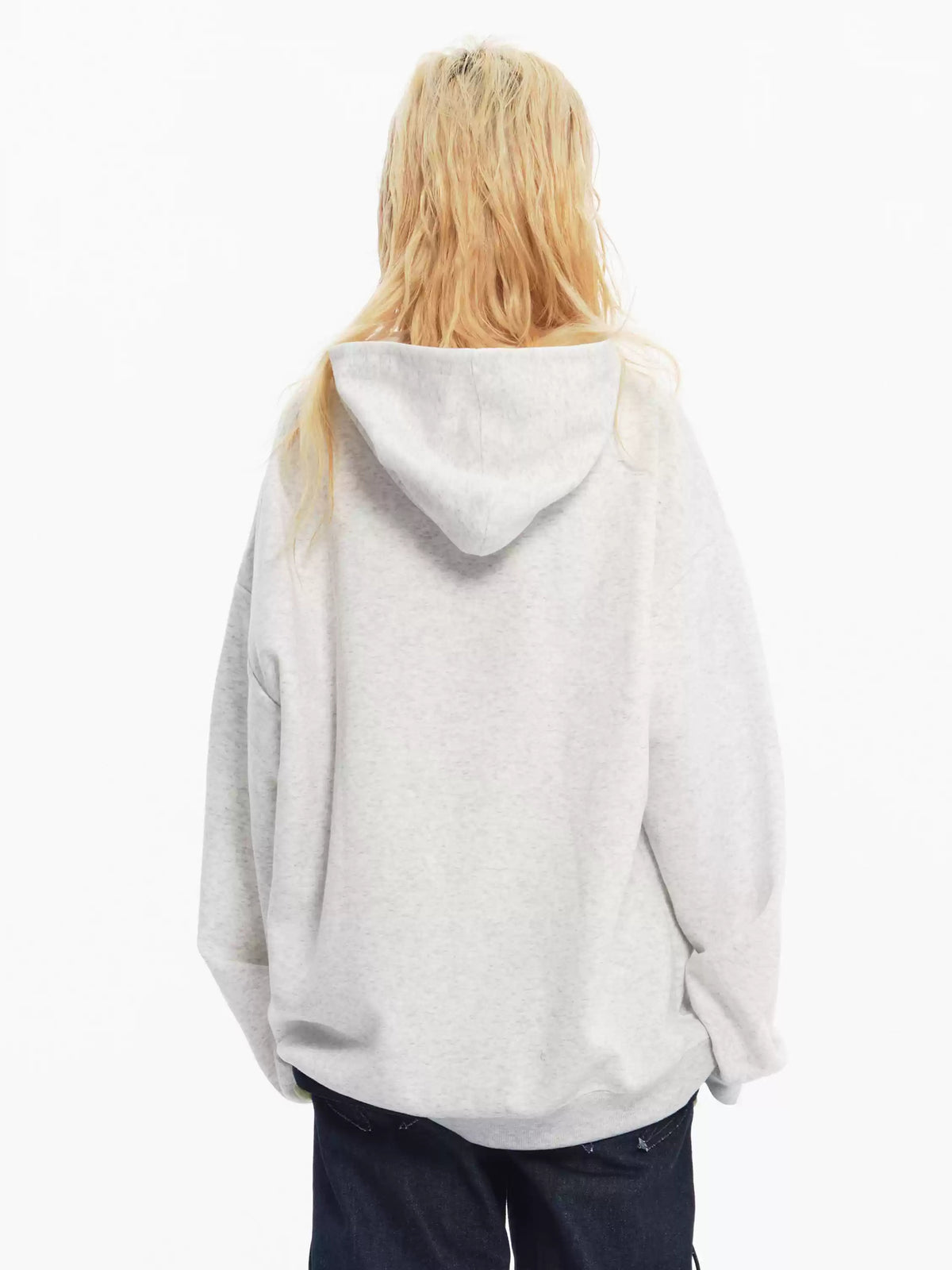 EMBRYO STAR GIRL graphic hoodie — side profile