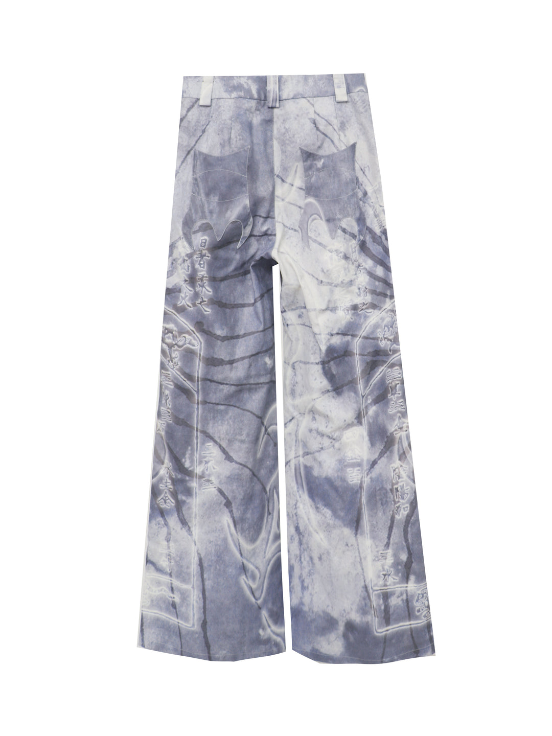 EMBRYO ANCIENT CODE coated wide-leg pants — additional product detail view