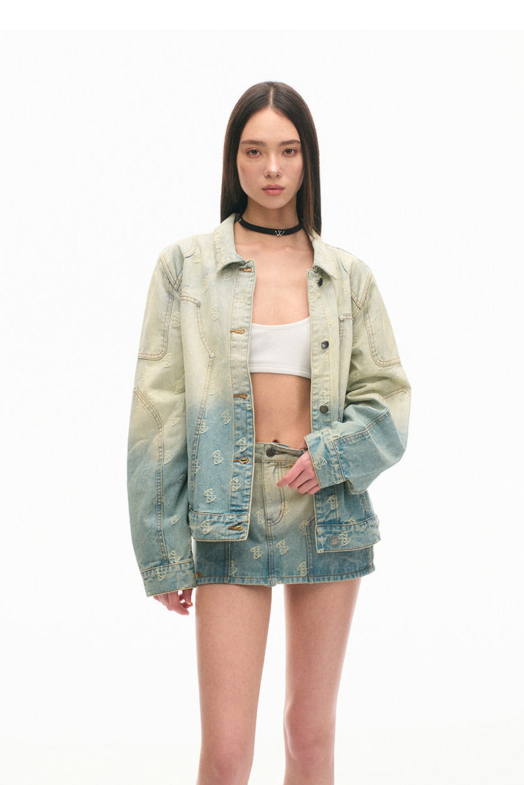 NAWS WIND CHASER leather choker — close modeled view highlighting the construction