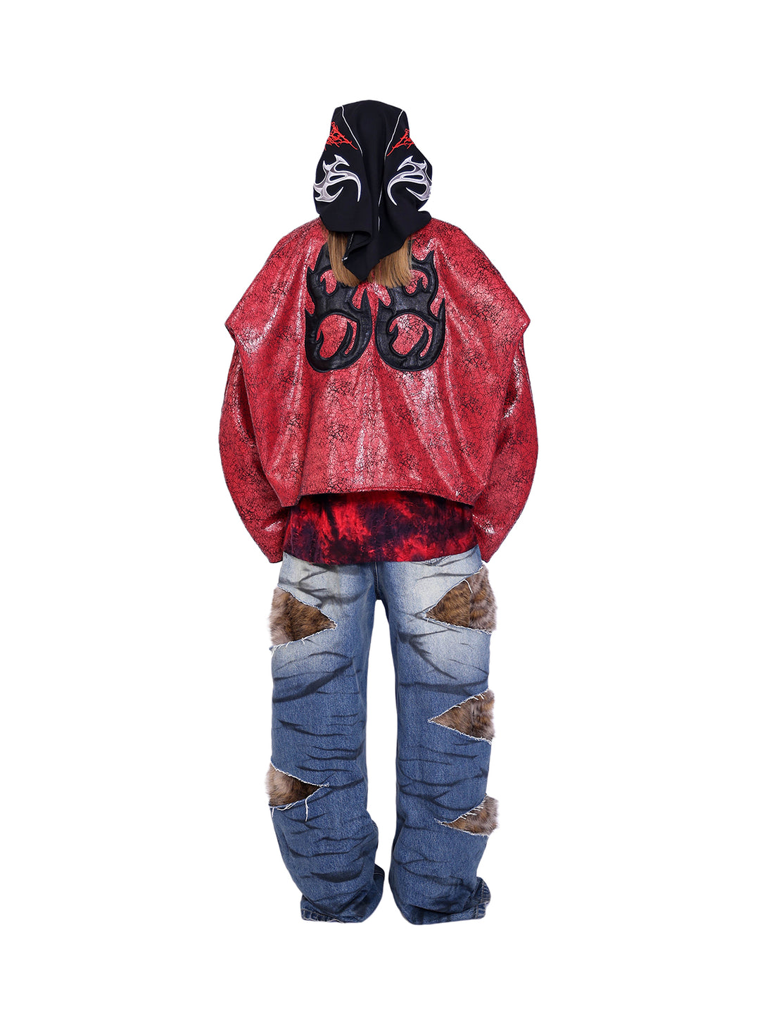 ELECTRIC MOON CRACKED LEATHER JACKET