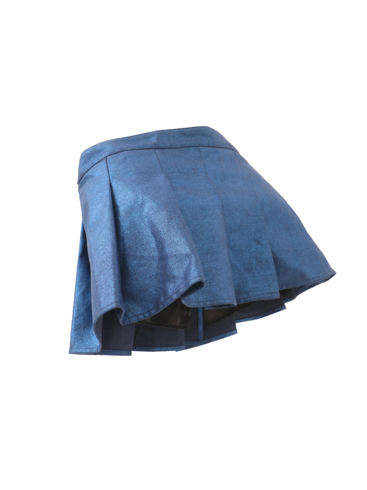 EMBRYO STARSHIFT coated bikini separates — rear modeled view