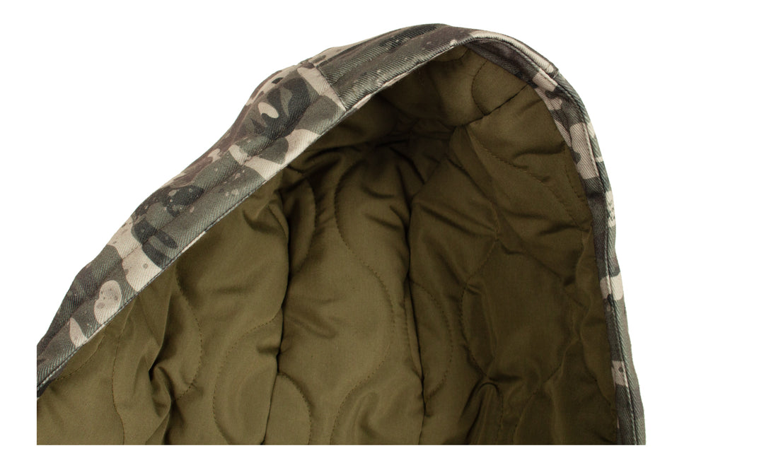 4RE1GN Camouflage Heart Hooded Puffer Jacket