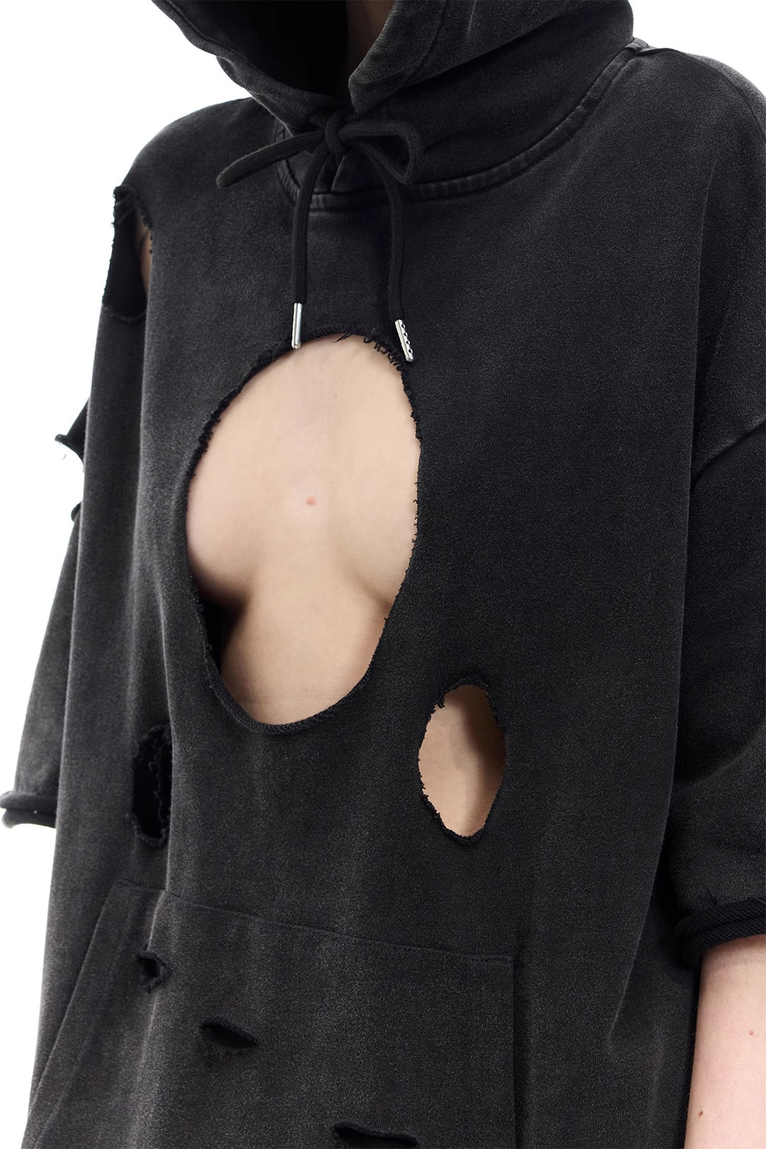 PINKSPINK Three-Dimensional Cut-Out Electric Moon Sweatshirt