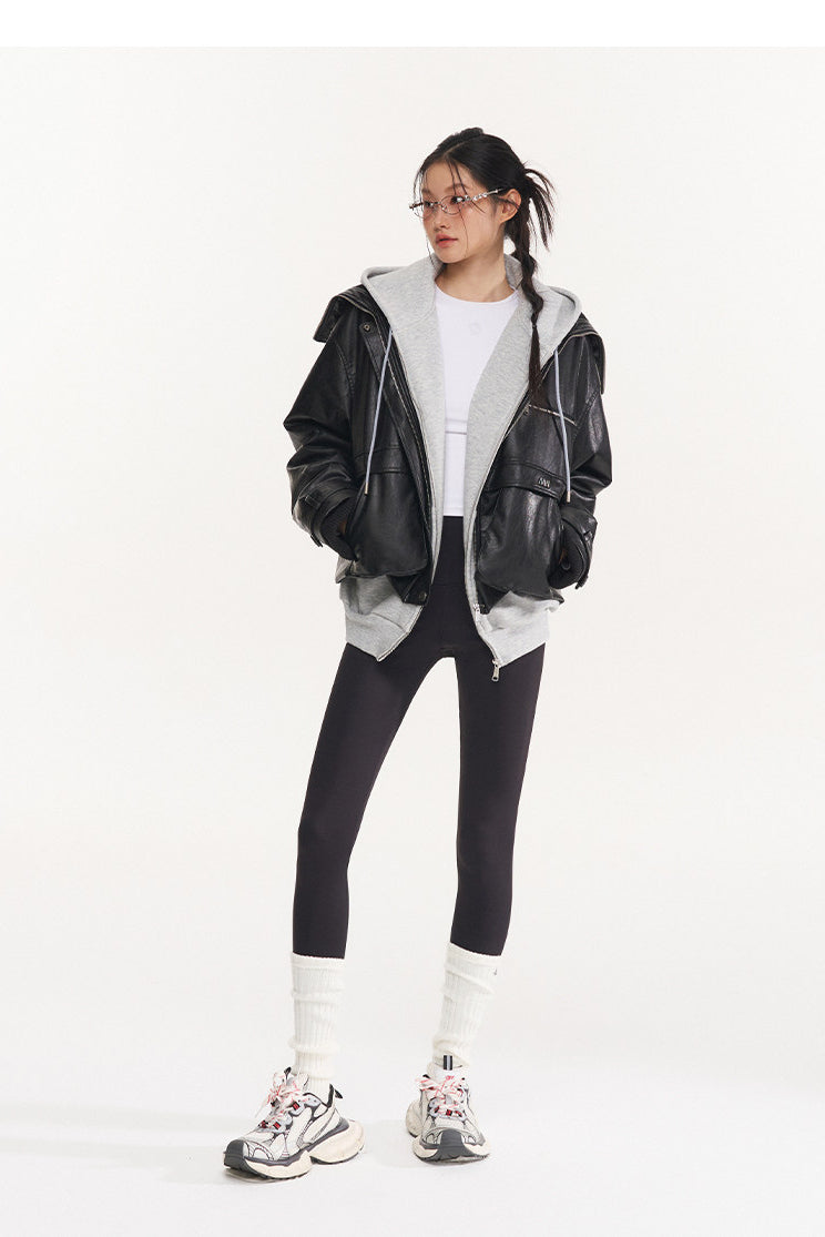 NAWS HIPPY RIDER oversized padded moto jacket — catalog view showing the design and silhouette
