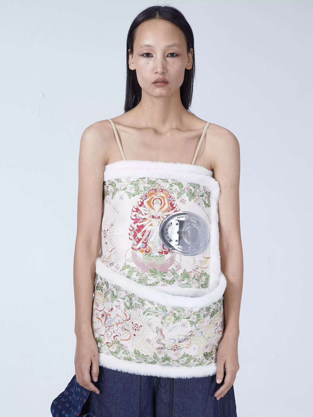 EMBRYO BONE COURT convertible padded dress — side or detail presentation
