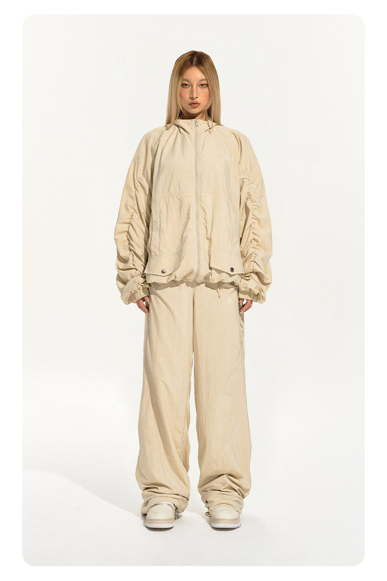 NAWS CLOUD three-proof softshell running pants — catalog view showing the design and silhouette