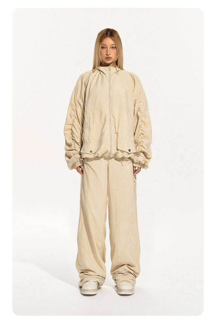 NAWS CLOUD three-proof softshell running pants — catalog view showing the design and silhouette