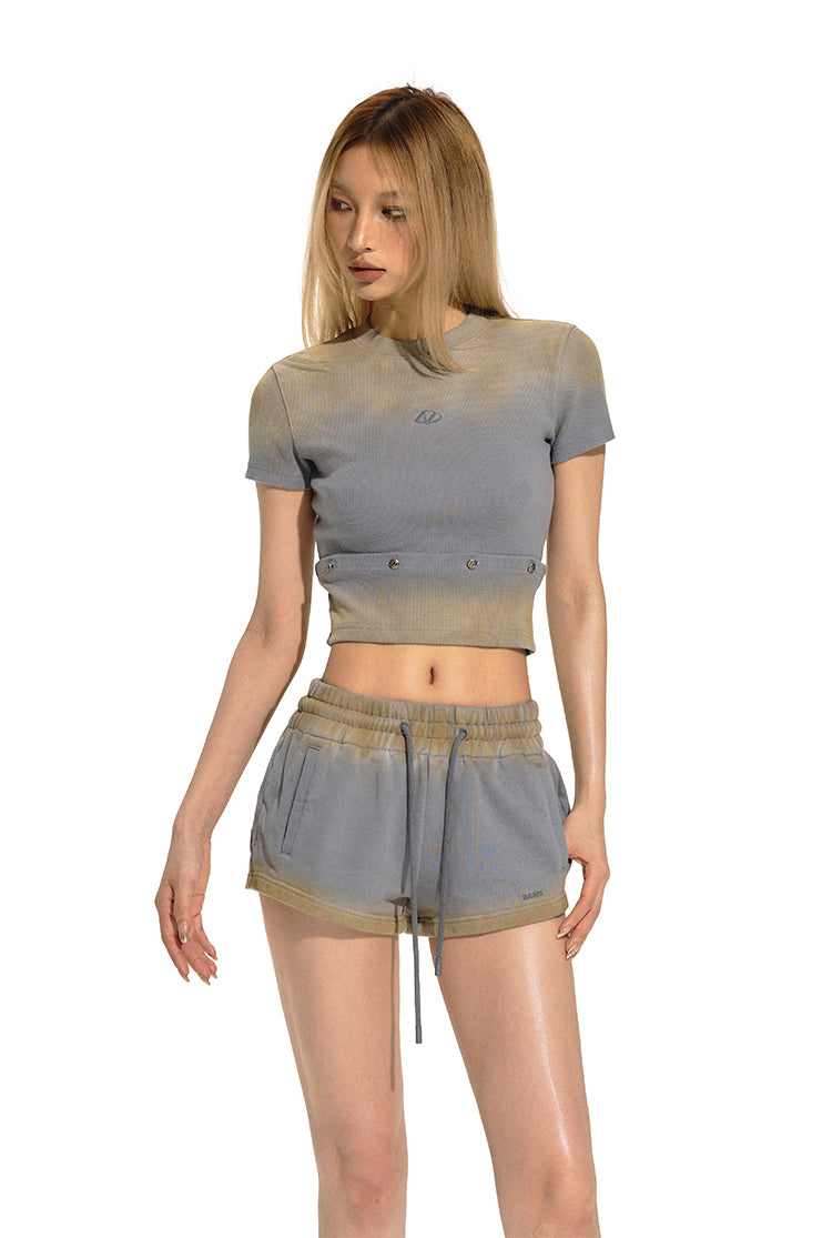 NAWS ROYAL BLUE MUD-DYE DISASSEMBLY TEE