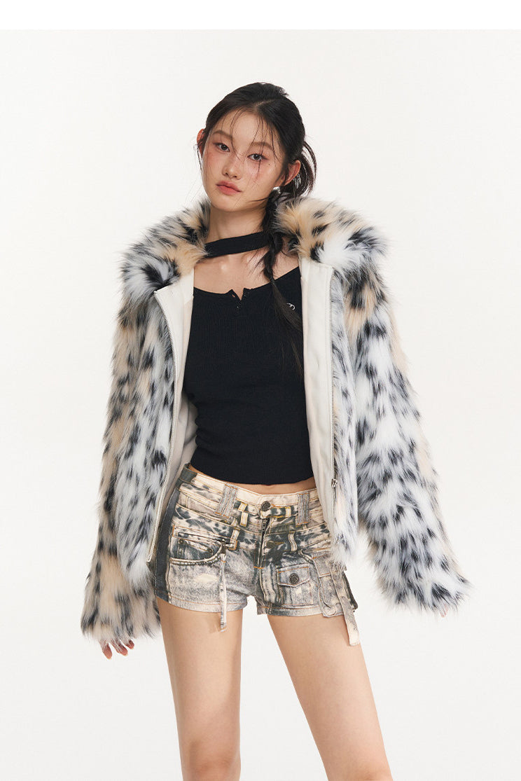 NAWS PRINTLAB multi-pocket denim shorts — alternate angle showing the shape and finish