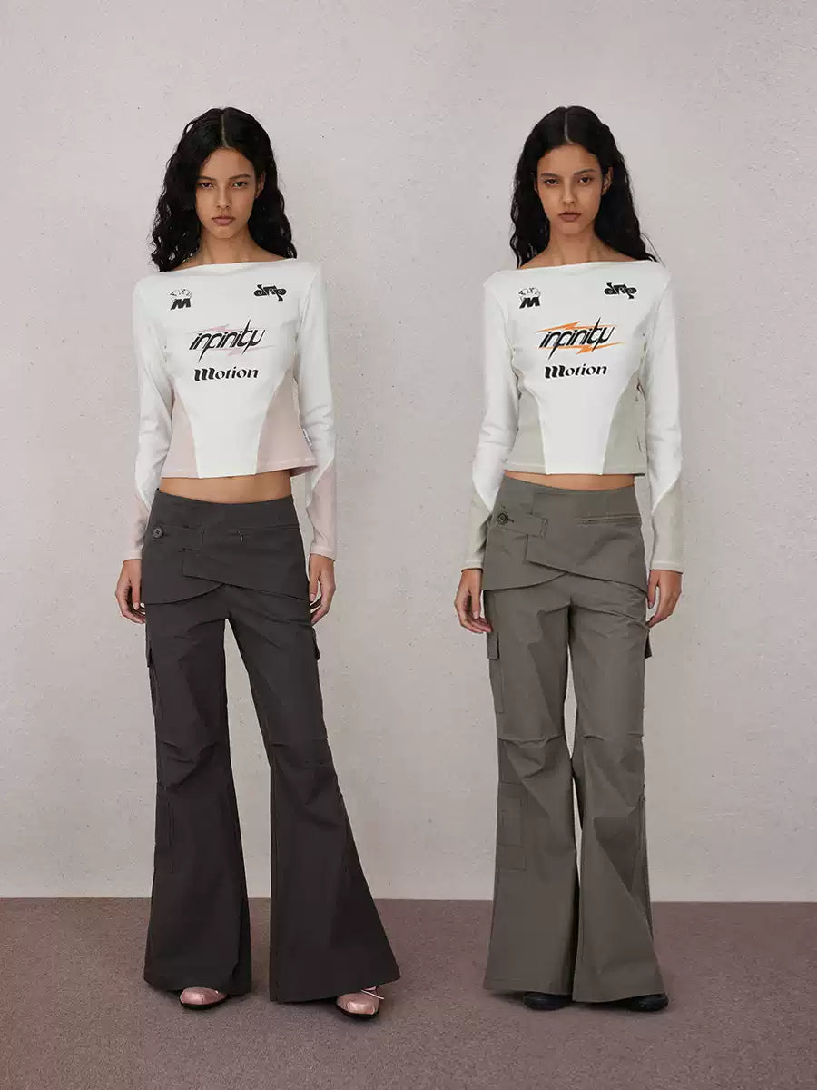 DAMAGE ASIA AW24 Racing Print Slim Tee