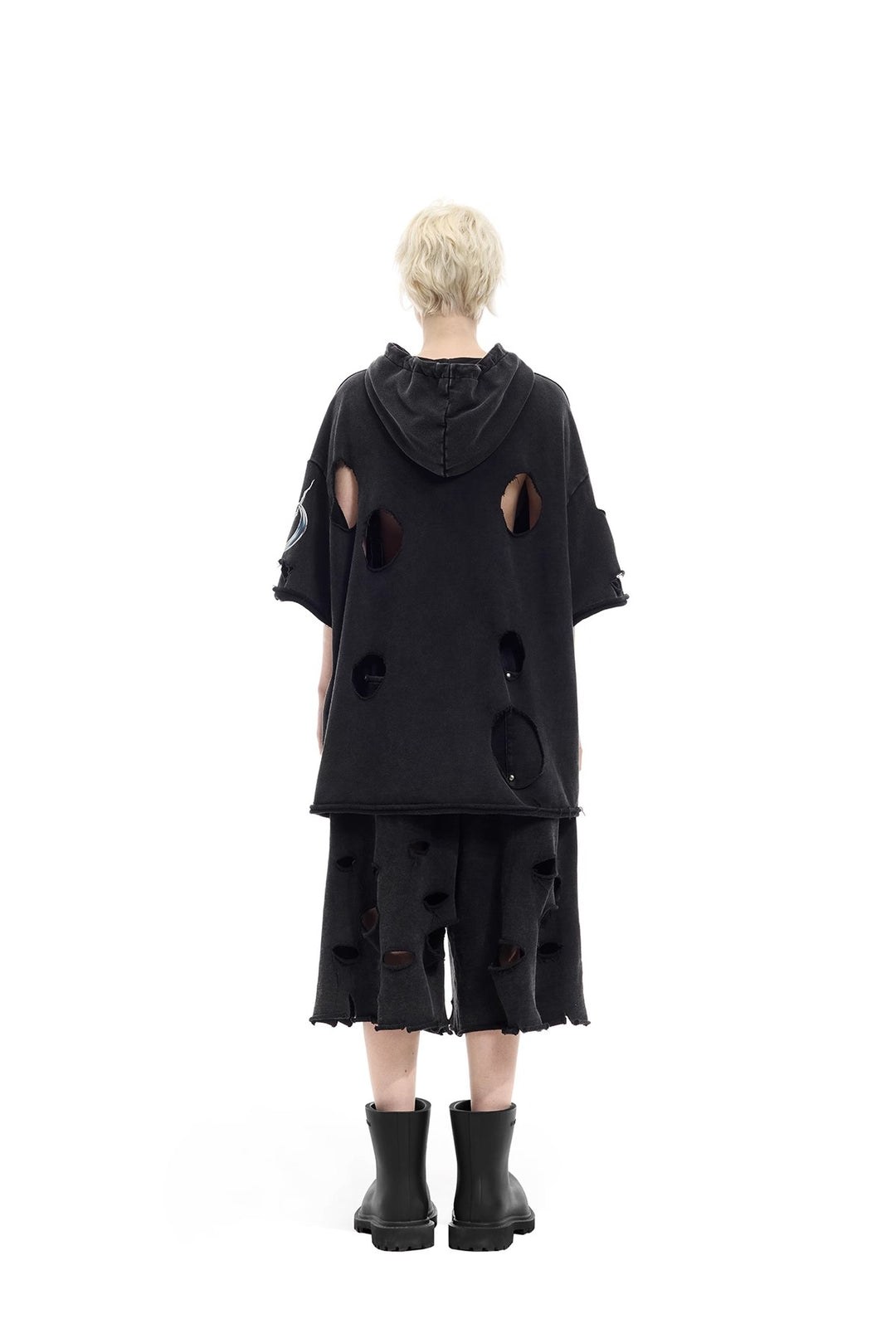 PINKSPINK Three-Dimensional Cut-Out Electric Moon Sweatshirt