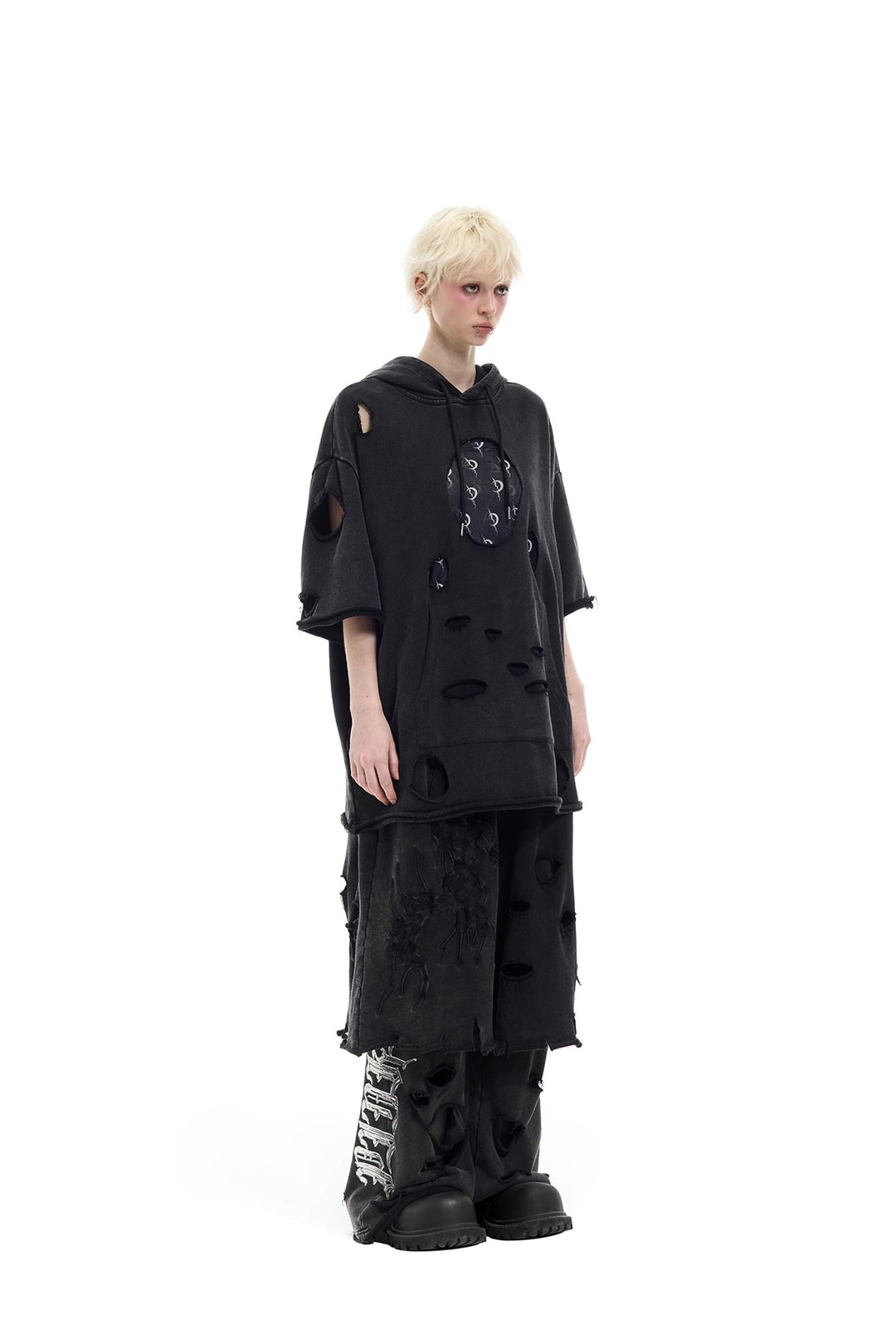 PINKSPINK Three-Dimensional Cut-Out Electric Moon Sweatshirt