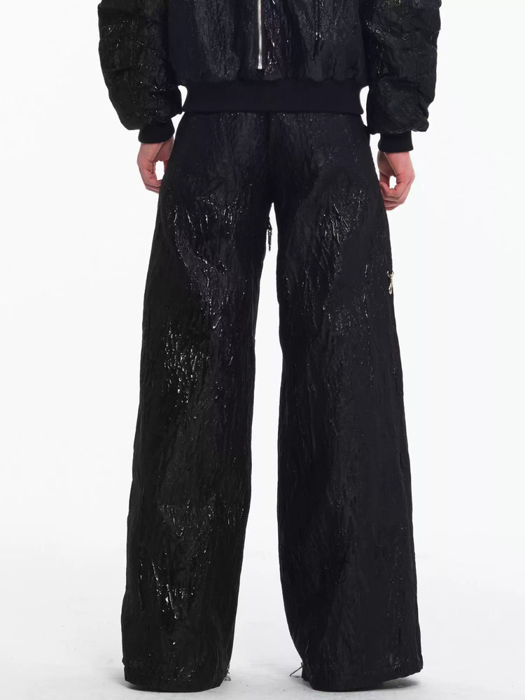 EMBRYO VENOM SHELL convertible zip skirt-pants — alternate product presentation