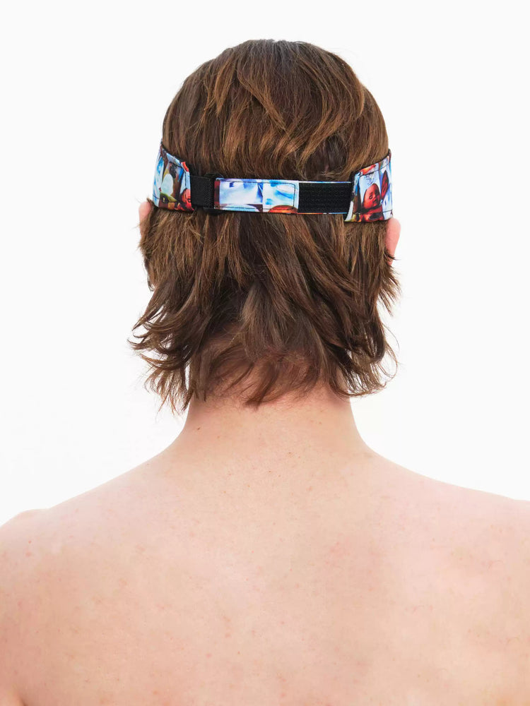 EMBRYO ABCD FOUR CHILDREN printed visor — graphic and construction detail