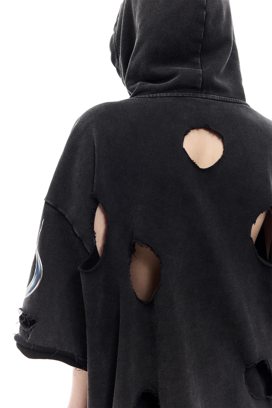 PINKSPINK Three-Dimensional Cut-Out Electric Moon Sweatshirt