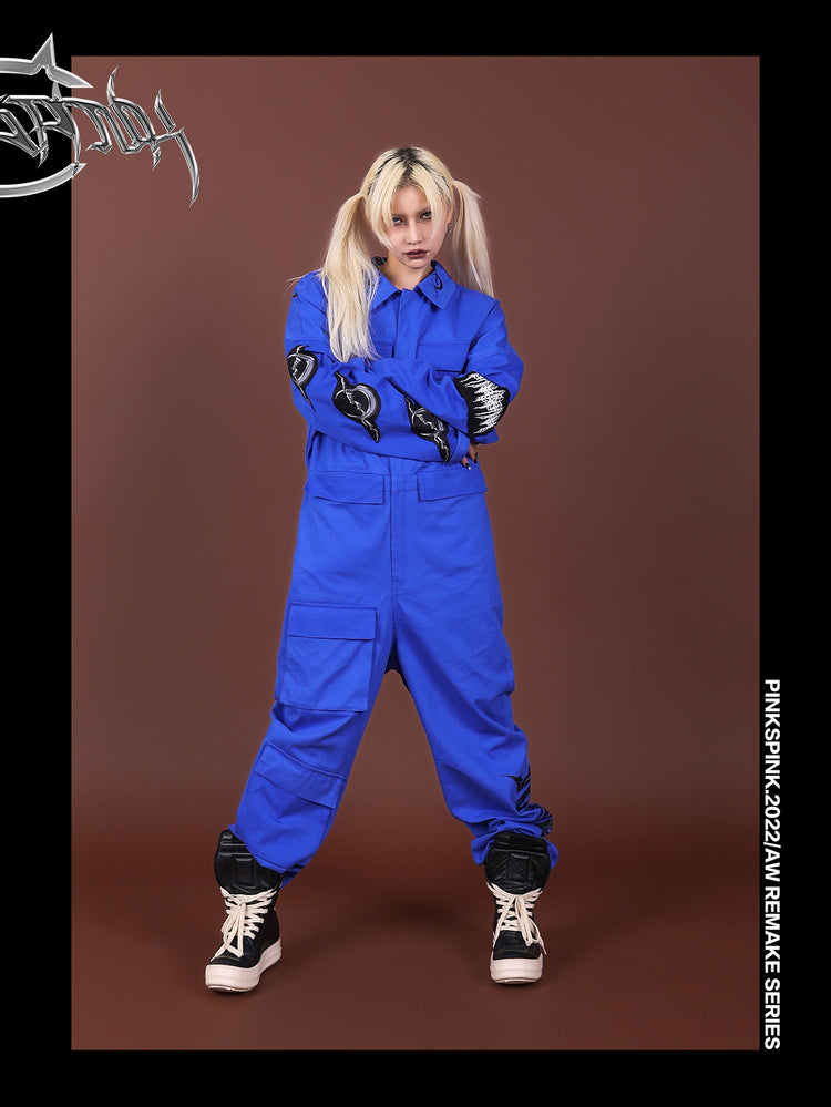 RECOMBINATION tooling jumpsuit - Dragon Star