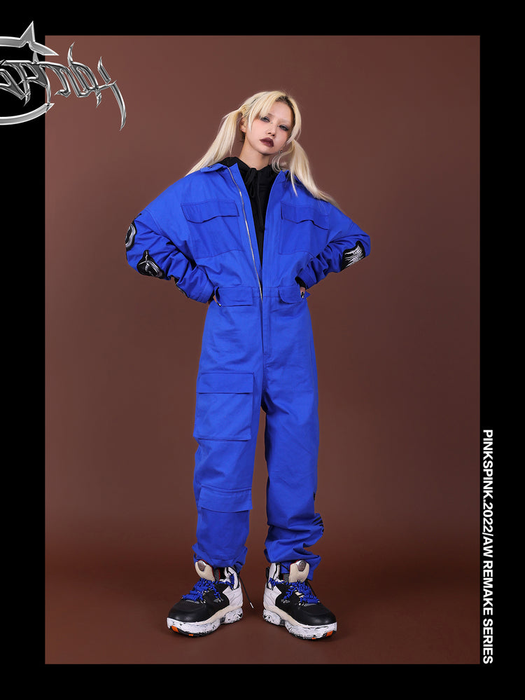 RECOMBINATION tooling jumpsuit - Dragon Star