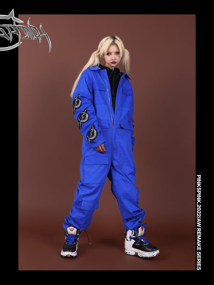 RECOMBINATION tooling jumpsuit - Dragon Star