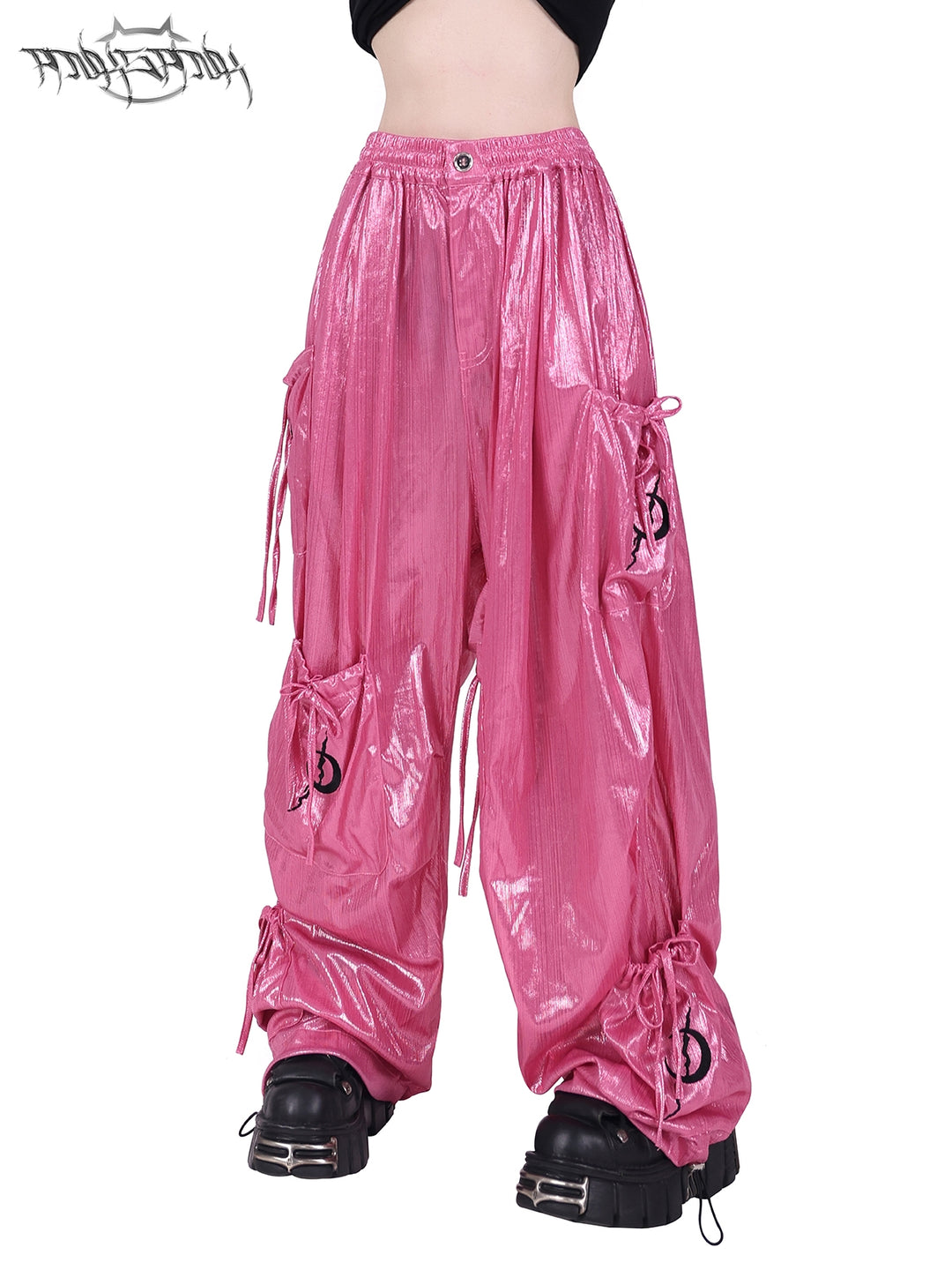 HARD BARBIE bowknot pocket overalls - Dragon Star