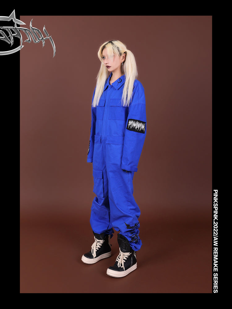 RECOMBINATION tooling jumpsuit - Dragon Star