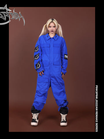 RECOMBINATION tooling jumpsuit - Dragon Star