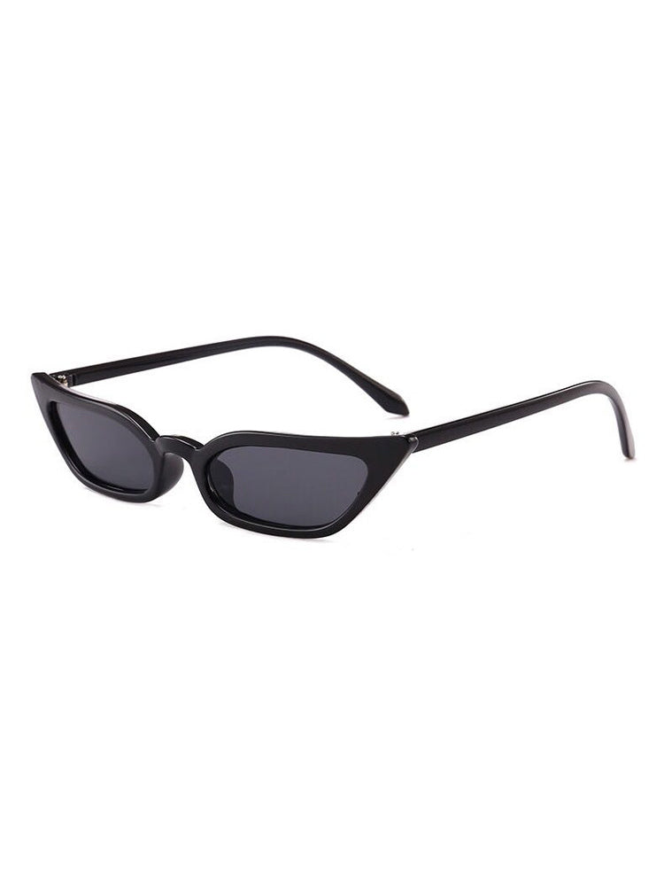 MSPACE WIZARD EYES cat-eye sunglasses in black, solo product view