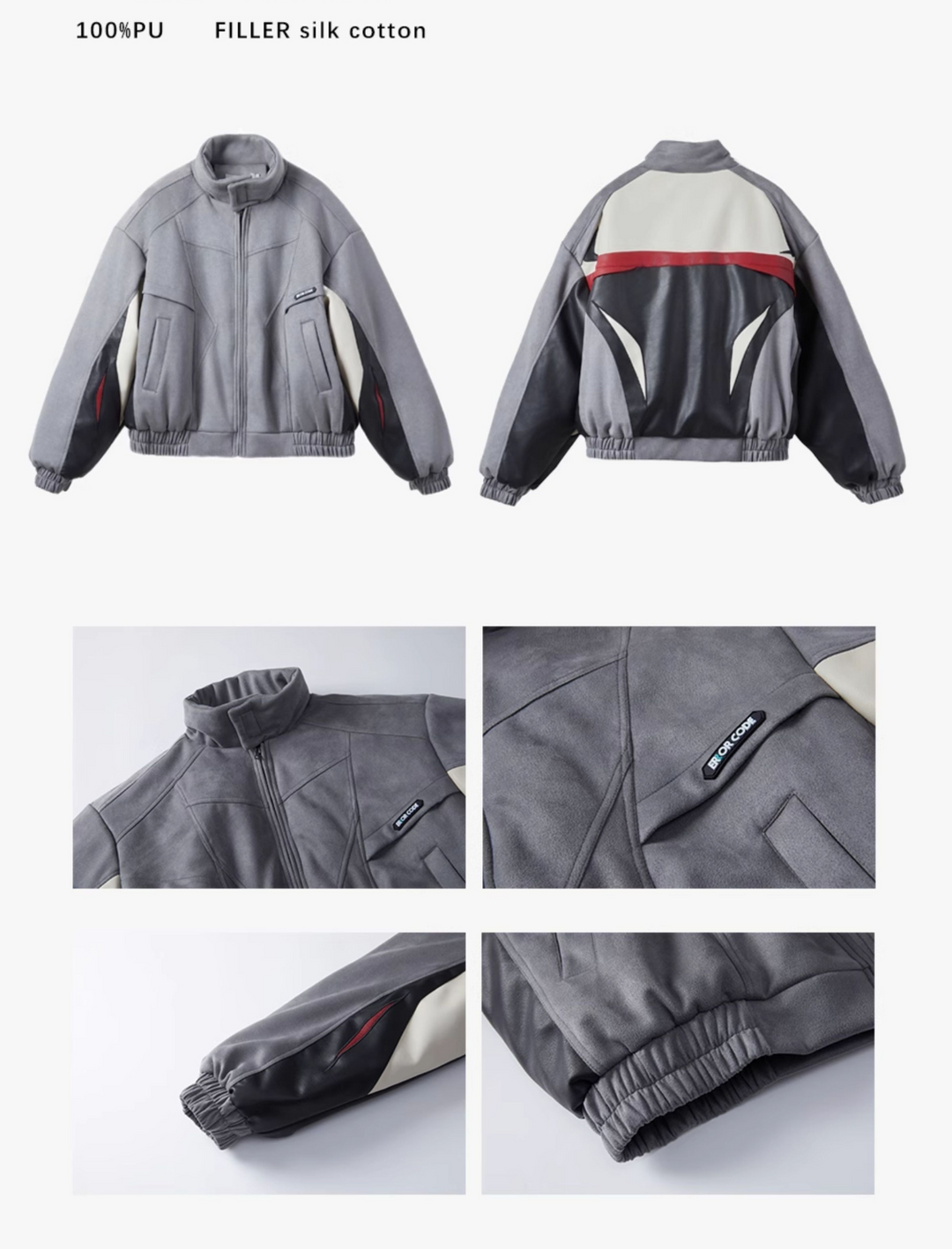 ERRORCODE racing cotton jacket