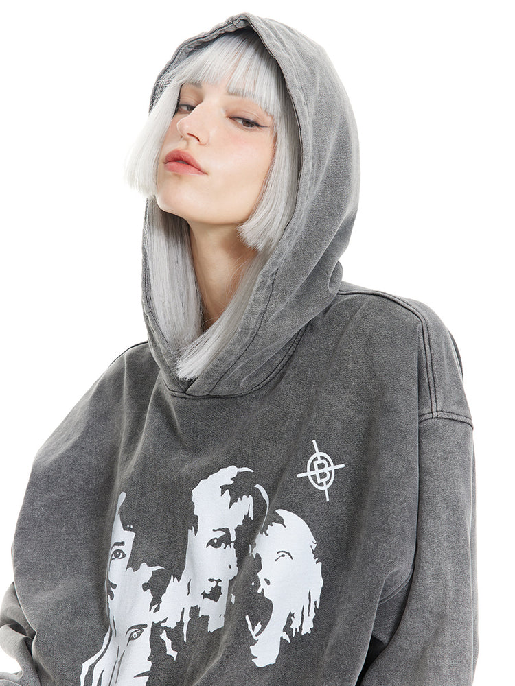 BANDITK washed hoodie - Dragon Star