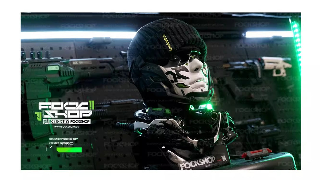 CYBERPUNK FOCKSHOP human face mask