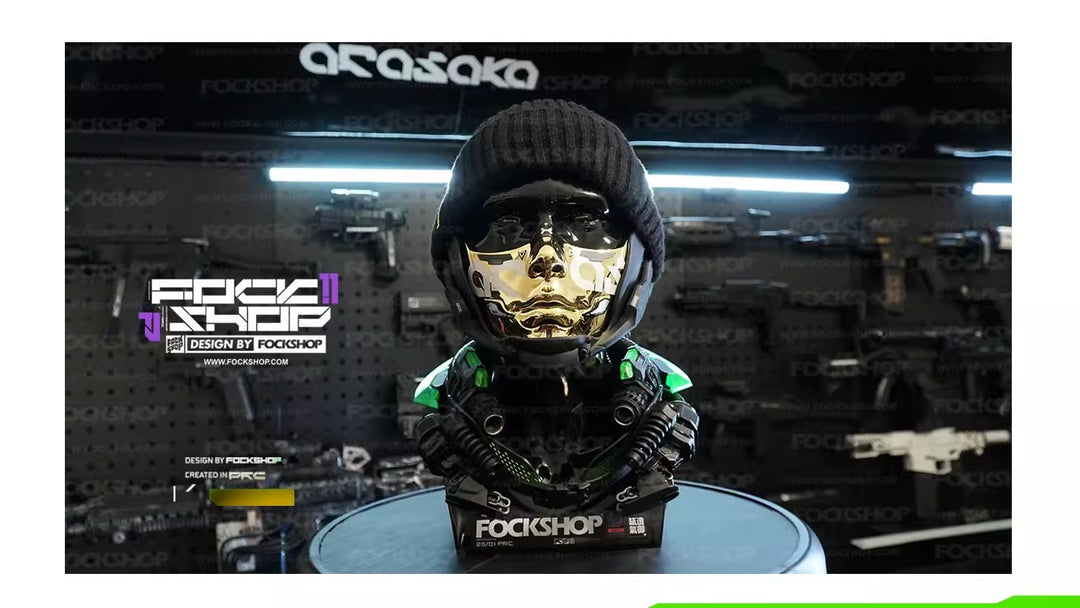 CYBERPUNK FOCKSHOP human face mask