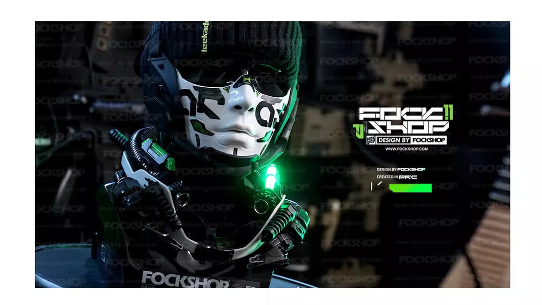 CYBERPUNK FOCKSHOP human face mask