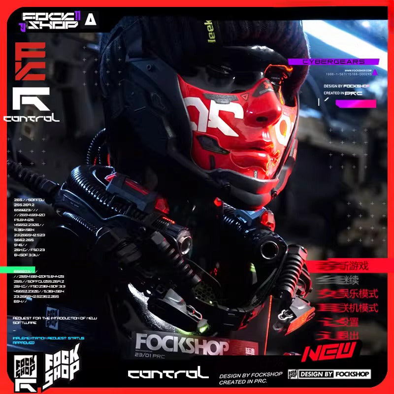 CYBERPUNK FOCKSHOP human face mask