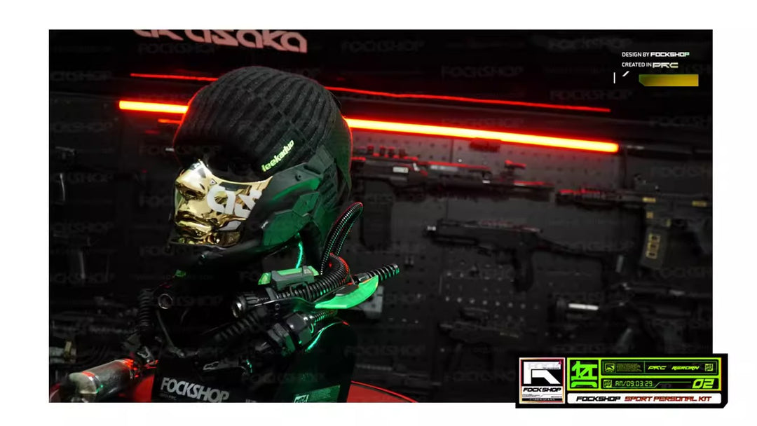 CYBERPUNK FOCKSHOP human face mask