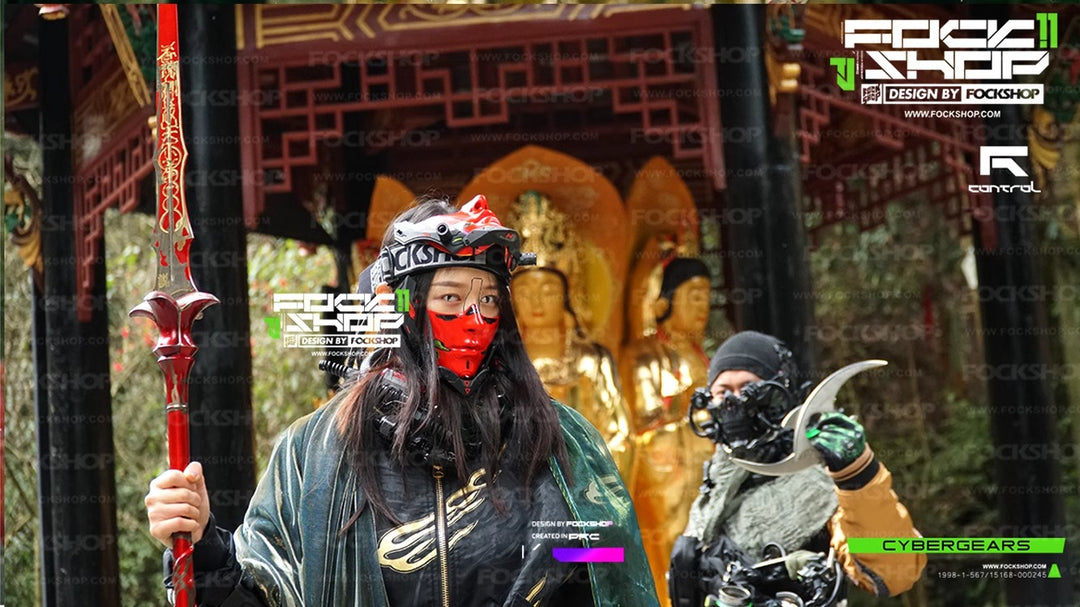 CYBERPUNK FOCKSHOP human face mask