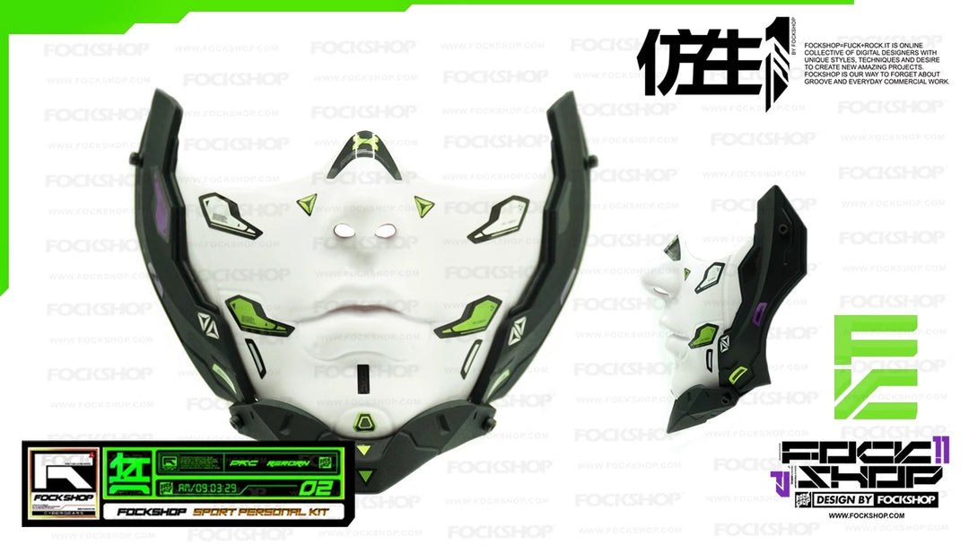CYBERPUNK FOCKSHOP human face mask
