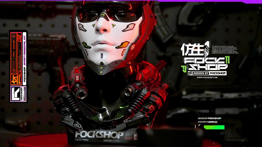 CYBERPUNK FOCKSHOP human face mask