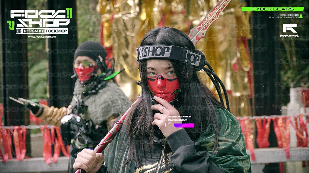 CYBERPUNK FOCKSHOP human face mask