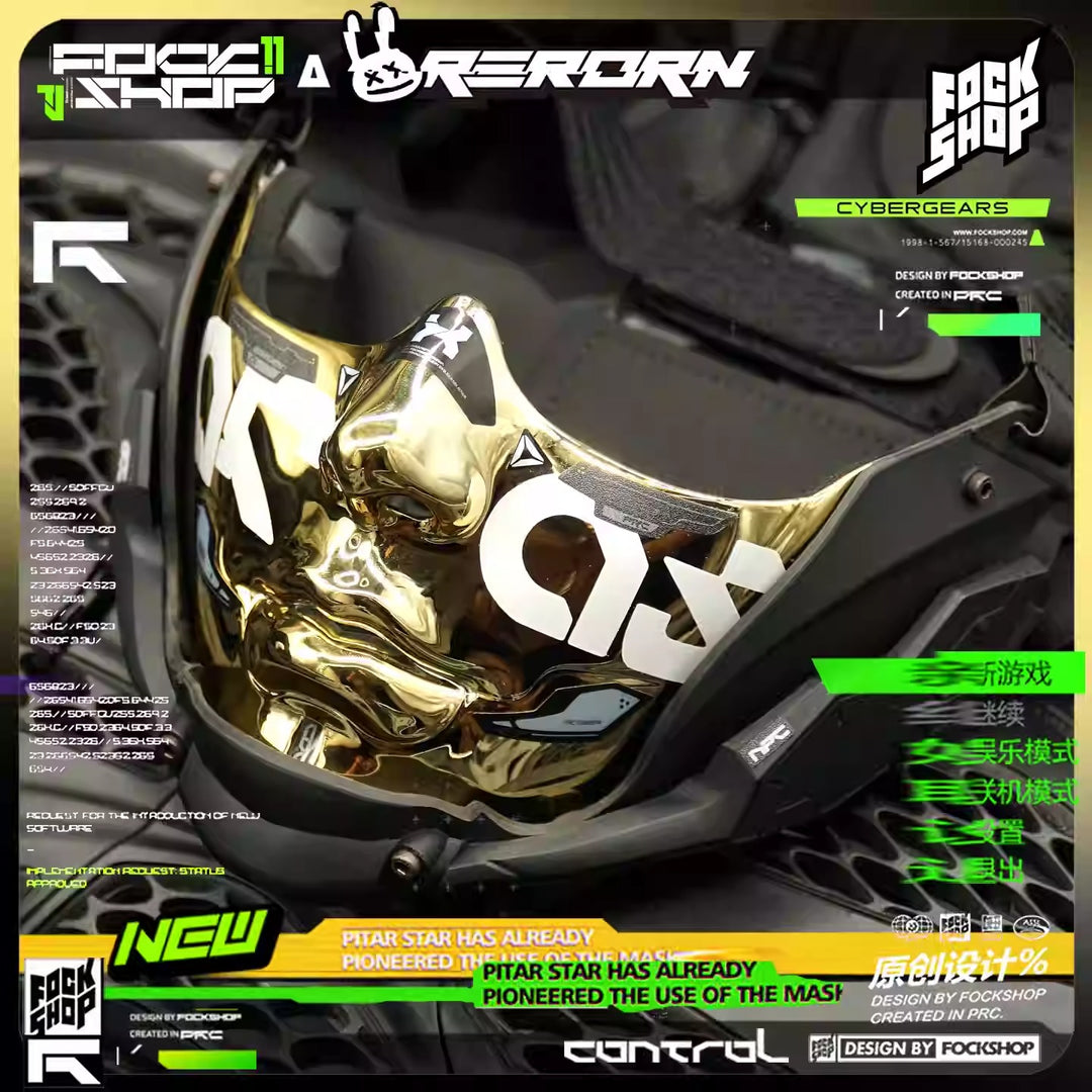 CYBERPUNK FOCKSHOP human face mask
