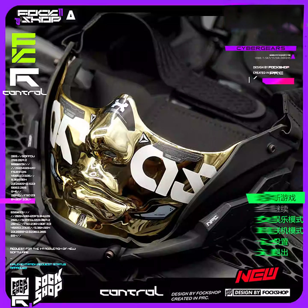 CYBERPUNK FOCKSHOP human face mask