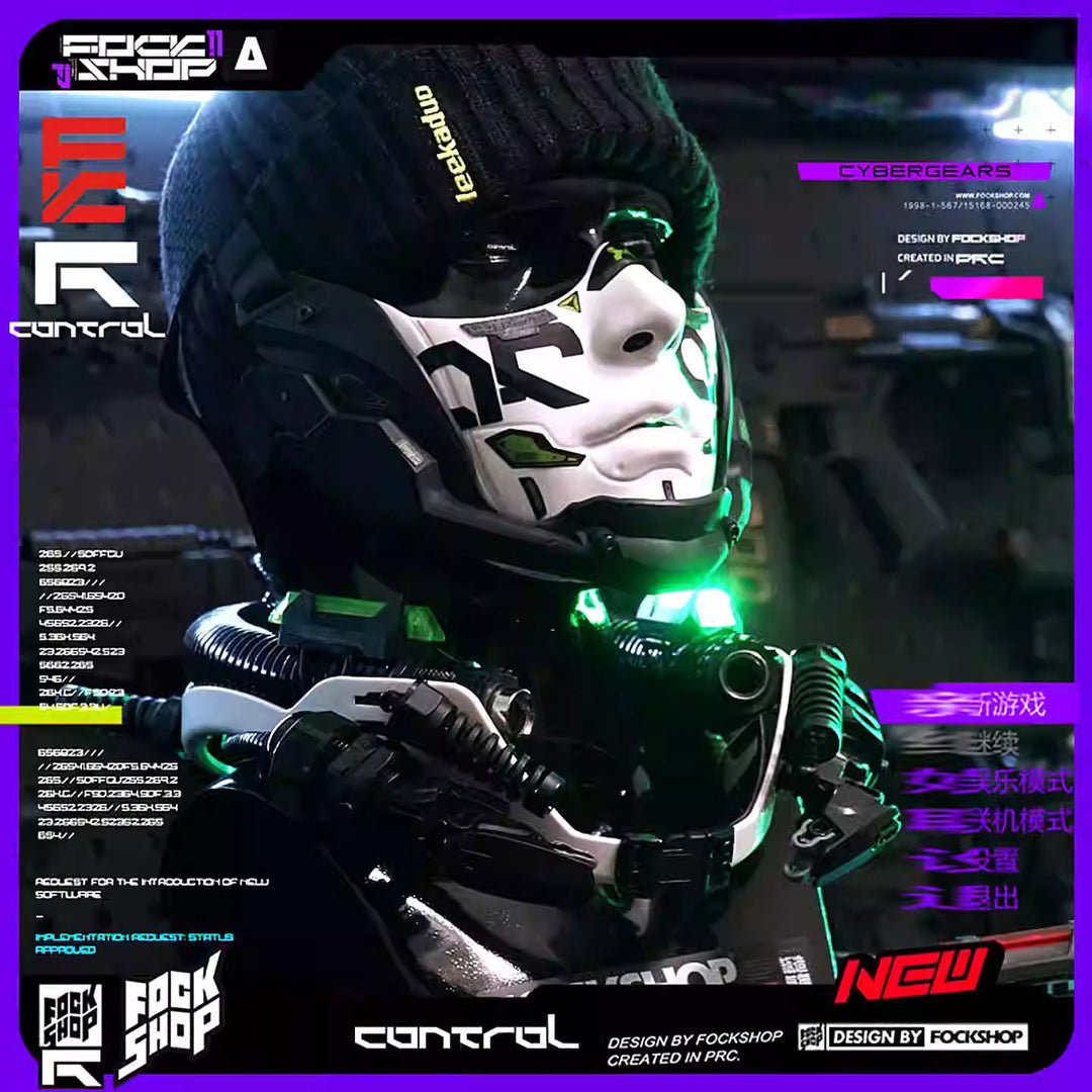 CYBERPUNK FOCKSHOP human face mask