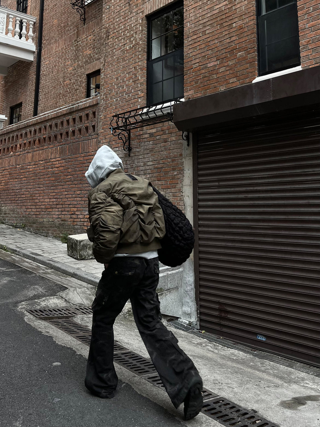 DESERTED bomber jacket