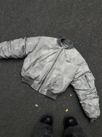 DESERTED bomber jacket